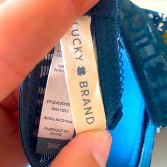 NWT - 36C Lucky Brand Wirefree Comfort Bra - Picture 5 of 5
